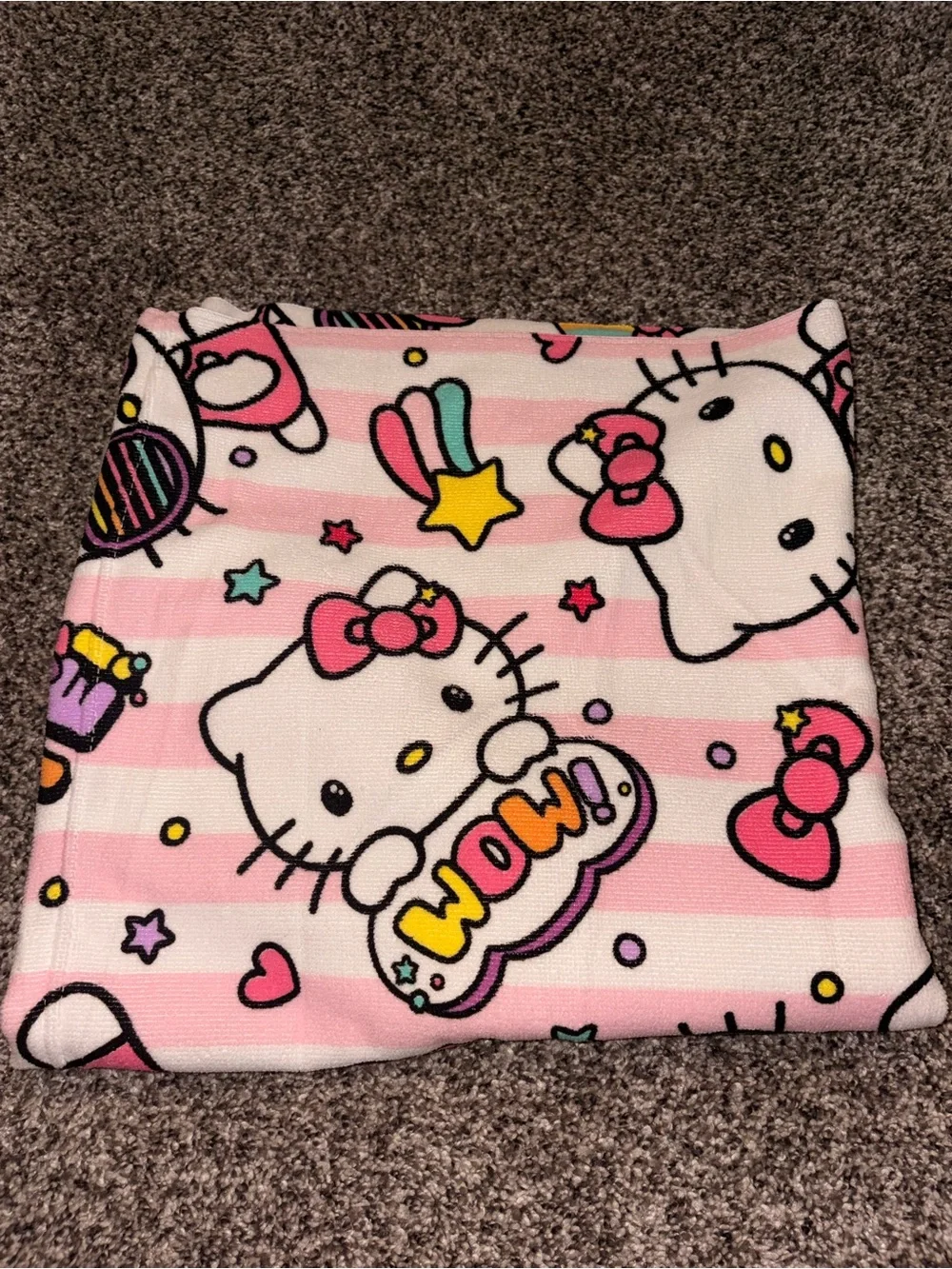 Pink Hello Kitty Beach Towel